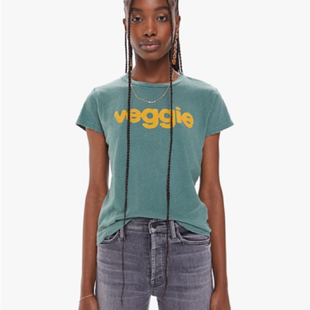 MOTHER Green Veggie Tee